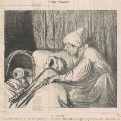 El oído de Honoré Daumier