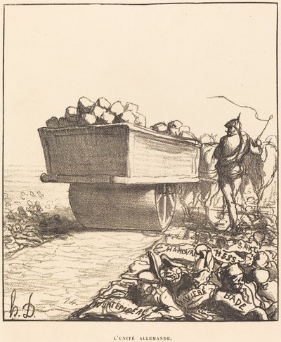 La unidad alemana de Honoré Daumier