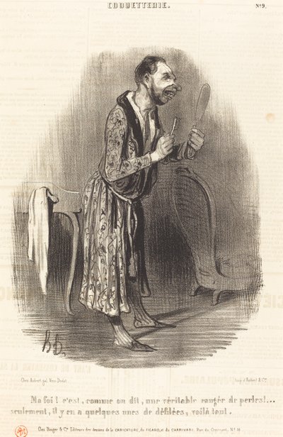 ¡Mi fe! es como se dice... de Honoré Daumier