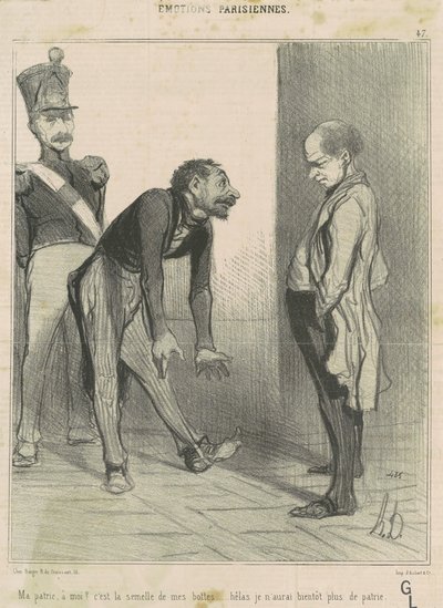 ¿Mi patria, para mí?... de Honoré Daumier