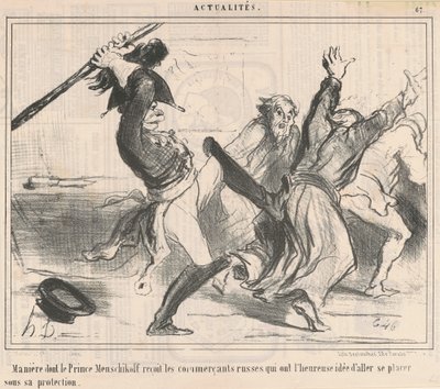 Manera de... de Honoré Daumier