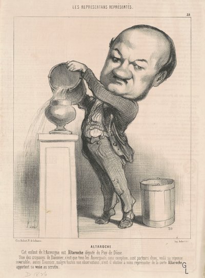 Marie Michel Altaroche de Honoré Daumier