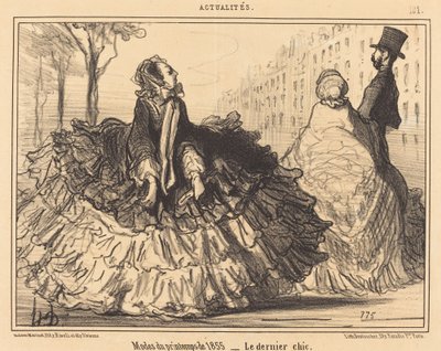 Modas de la primavera de 1855 de Honoré Daumier