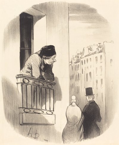 Yo también fui joven... de Honoré Daumier