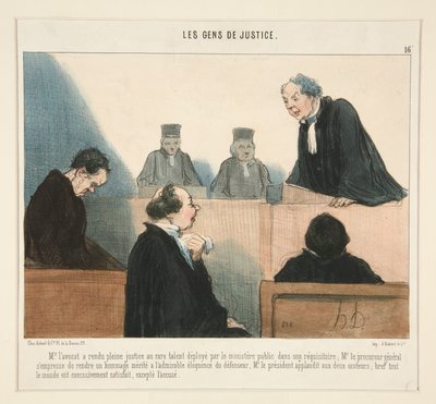 Señor. de Honoré Daumier