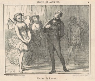 Señor Director de Honoré Daumier