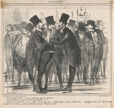 No teman ... de Honoré Daumier