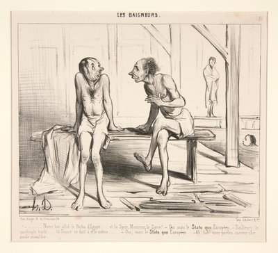 Nuestro buen aliado la Pacha d de Honoré Daumier