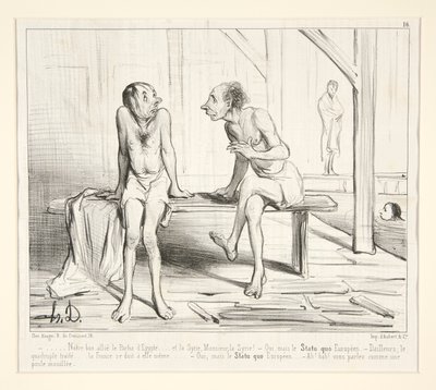 Nuestro buen aliado la Pacha d de Honoré Daumier