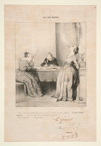 Así que aquí estamos reunidos de Honoré Daumier