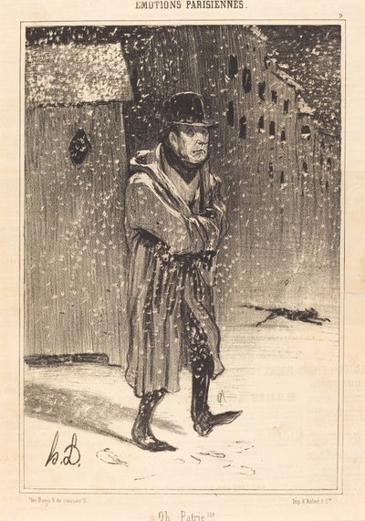 ¡Oh Patria! de Honoré Daumier