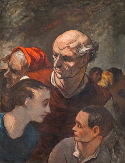 En las Barricadas de Honoré Daumier