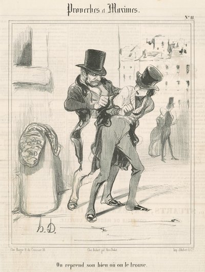 Se recupera lo que se encuentra de Honoré Daumier