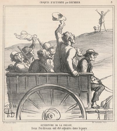 Apertura de la Caza de Honoré Daumier