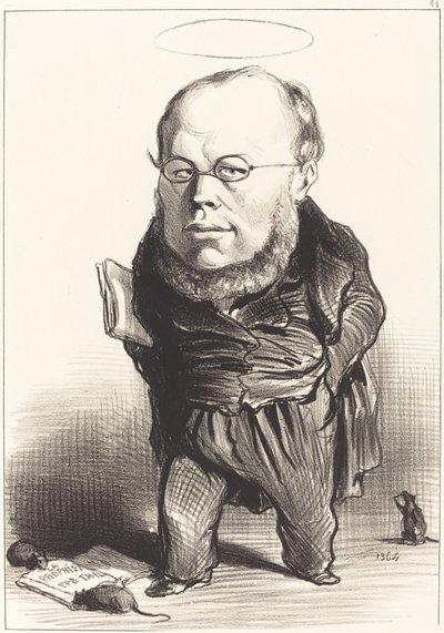 P.J. Proudhon de Honoré Daumier