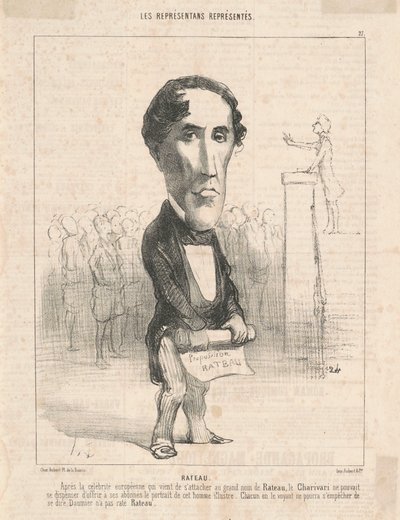 P. Lamotte Rateau de Honoré Daumier