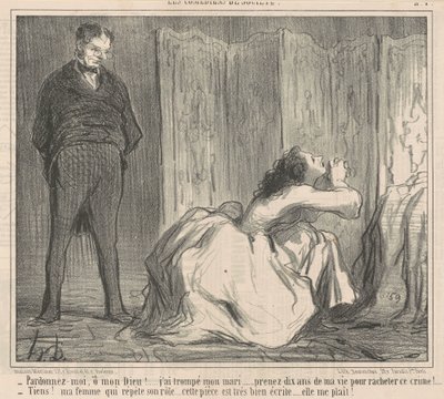 Perdóname, oh Dios mío! de Honoré Daumier