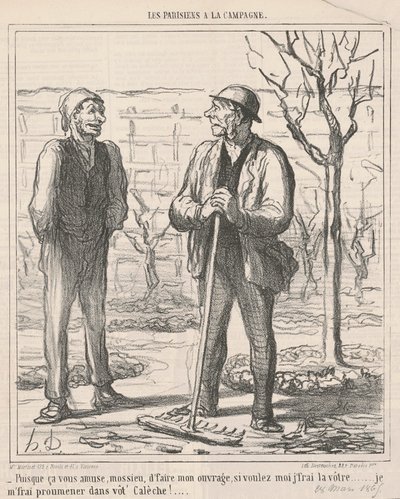 ¿Pisque ca vous amuse ... de Honoré Daumier