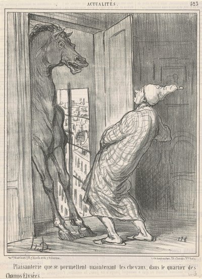 Broma que se permiten... de Honoré Daumier