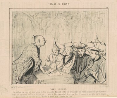 Probidad China de Honoré Daumier