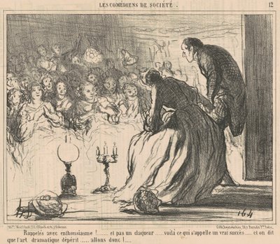 ¡Recordados con entusiasmo! de Honoré Daumier