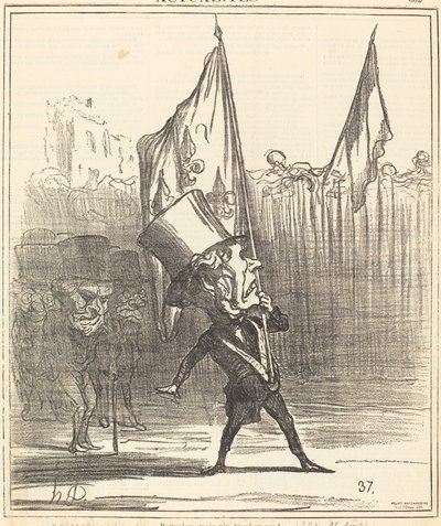 ¡Mira, pero no toques! de Honoré Daumier