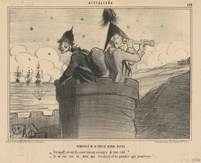 Renovado de la torre barba azul de Honoré Daumier