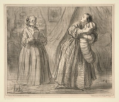 repeticion de Honoré Daumier