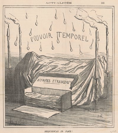 ¡Descansa en paz! de Honoré Daumier