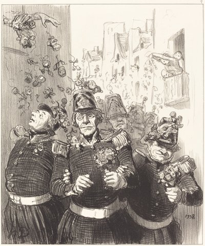 Rifolard está más encantado que nunca... de Honoré Daumier