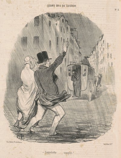 Saprelotte ... ¡Completo! ... de Honoré Daumier