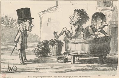 No seas tan asqueroso... de Honoré Daumier