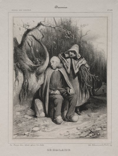The Invalid de Honoré Daumier