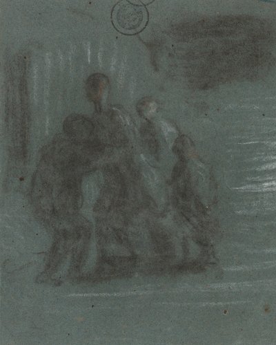 El hijo pródigo de Honoré Daumier