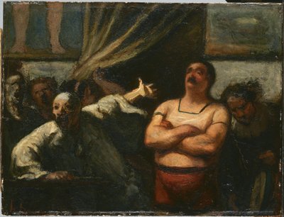El hombre fuerte de Honoré Daumier