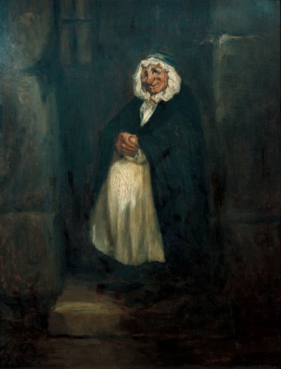 El viejo portero de Honoré Daumier