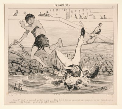 Aquí está de Honoré Daumier