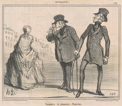 Siempre la juventud-flourens de Honoré Daumier