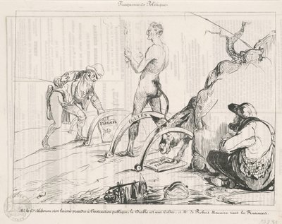 Trampas políticas de Honoré Daumier