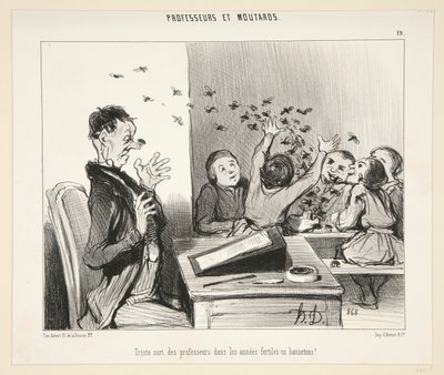 ¿Triste destino de los maestros? - #19 pf Profesores y Mostazas de Honoré Daumier