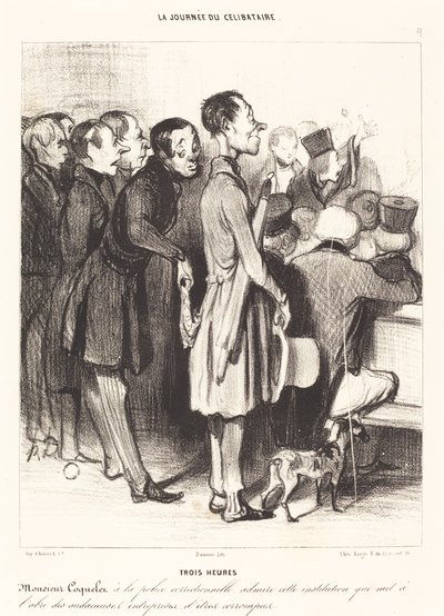 Tres Horas de Honoré Daumier