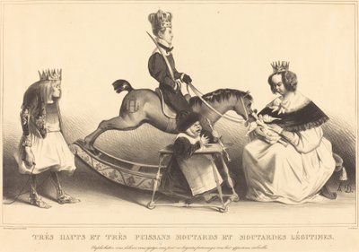 Muy altos y muy poderosos mostazas y mostazas legítimos de Honoré Daumier