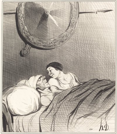 Ulises y Penélope de Honoré Daumier