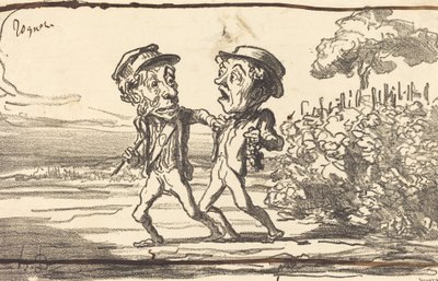 ¡Un criminal! de Honoré Daumier