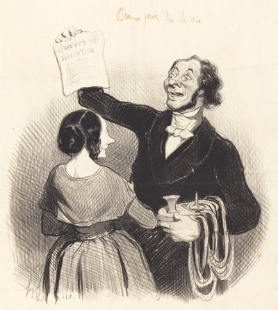 Un gran hombre más de Honoré Daumier