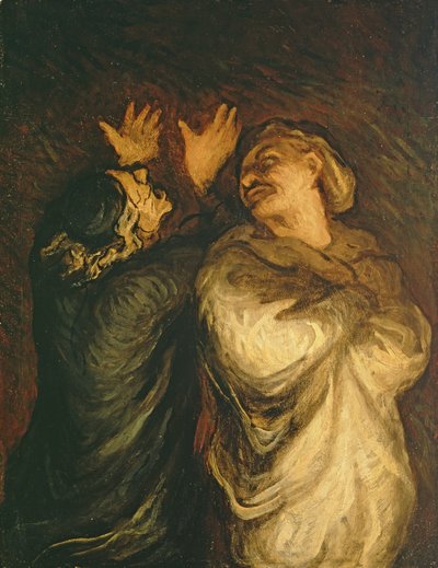 Un Scapin de Honoré Daumier