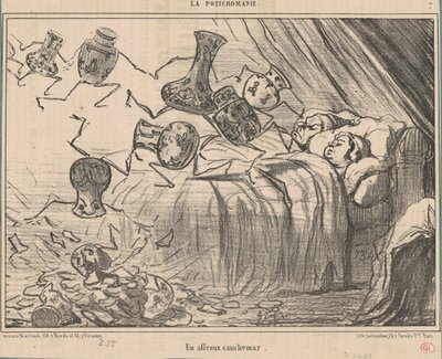 Una pesadilla horrible de Honoré Daumier