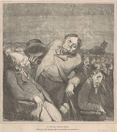Un nuevo teatro modelo de Honoré Daumier