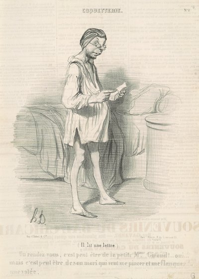 Una cita, es quizás de la... de Honoré Daumier