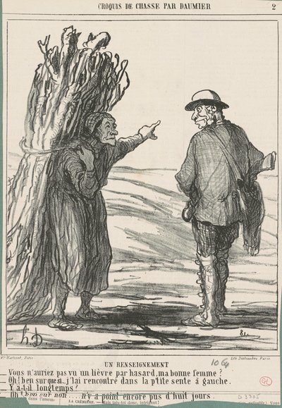 Una información de Honoré Daumier